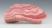 A Rhodochrosite Slab Specimen