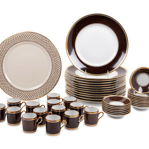 A Richard Ginori Parcel Gilt