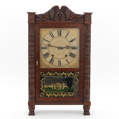 A Riley & Whiting Carved Column