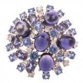 A ROBERTO COIN SAPPHIRE, IOLIT