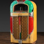 A Rock-ola 'Magic-Glo' Jukebox
