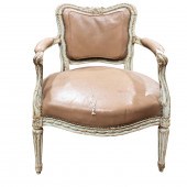 A ROCOCO POLYCHROME DECORATED
