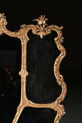 A ROCOCO REVIVAL GILT AND GESS