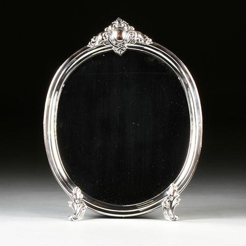 A ROCOCO REVIVAL SILVERPLATED TABLE