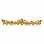 A ROCOCO STYLE CARVED GILTWOOD