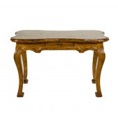 A ROCOCO STYLE FOYER TABLE A R