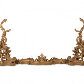 A Rococo Style Gilt Bronze Fir