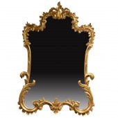 A ROCOCO STYLE GILT LOOKING GL