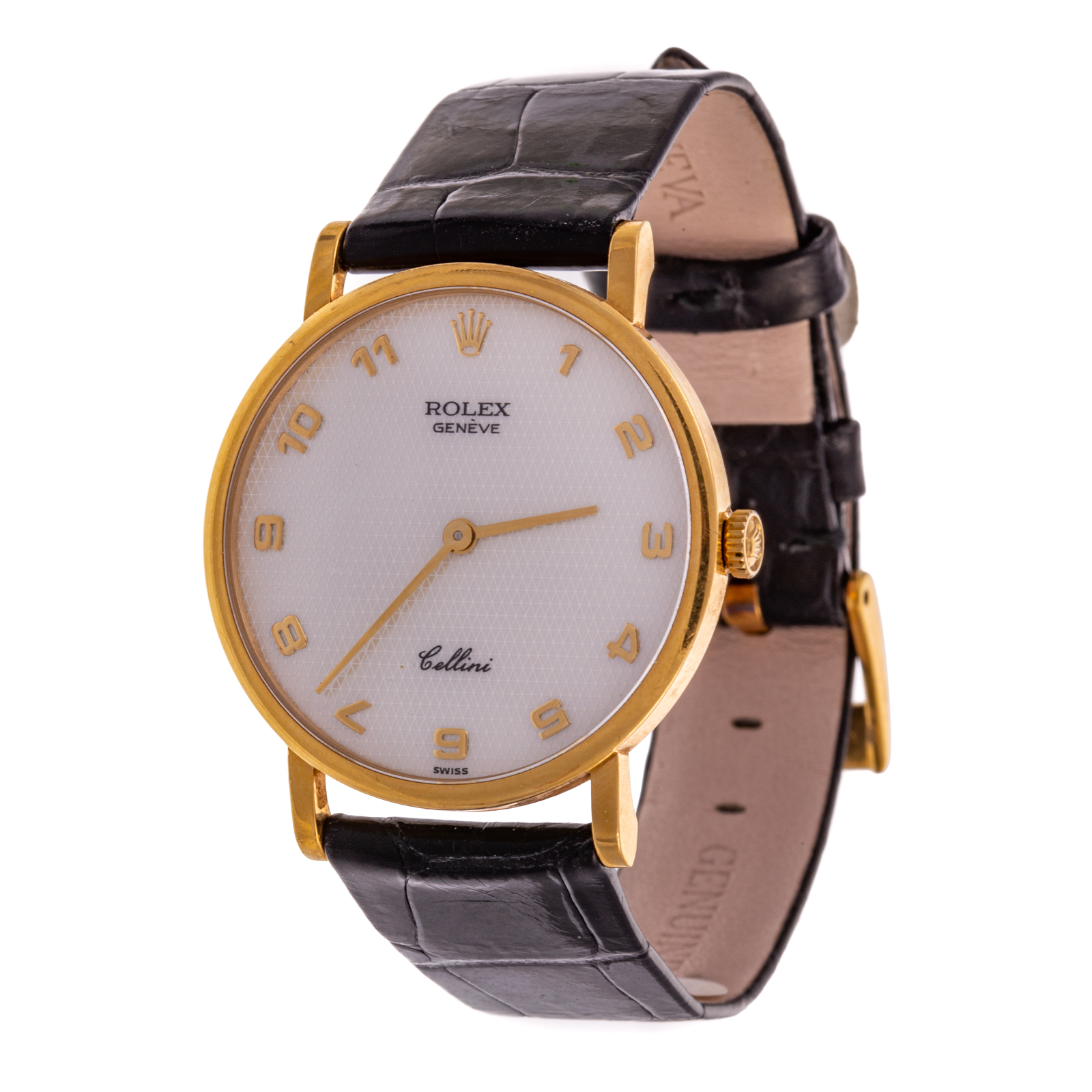 A ROLEX "CELLINI" WATCH WITH MOP