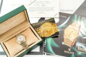 A ROLEX OYSTER PERPETUAL DATEJ