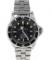 A ROLEX STAINLESS STEEL WRISTW