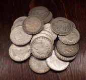 A ROLL OF TWENTY-TWO U.S. SILV