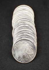 A ROLL OF TWENTY U.S. 2010 SIL
