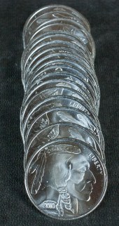 A ROLL OF TWENTY U.S. 2010 SIL