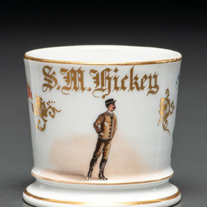 A Roller Skater's Porcelain Shaving