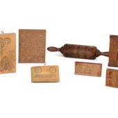 A Rolling Pin Mold and Wooden