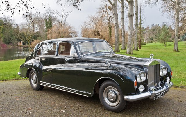A Rolls Royce long wheel base