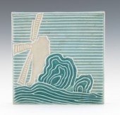 A Rookwood Glazed Ceramic Tile
