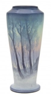 *A Rookwood Pottery Vellum Vas