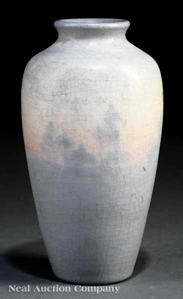 A Rookwood Scenic Vellum Vase