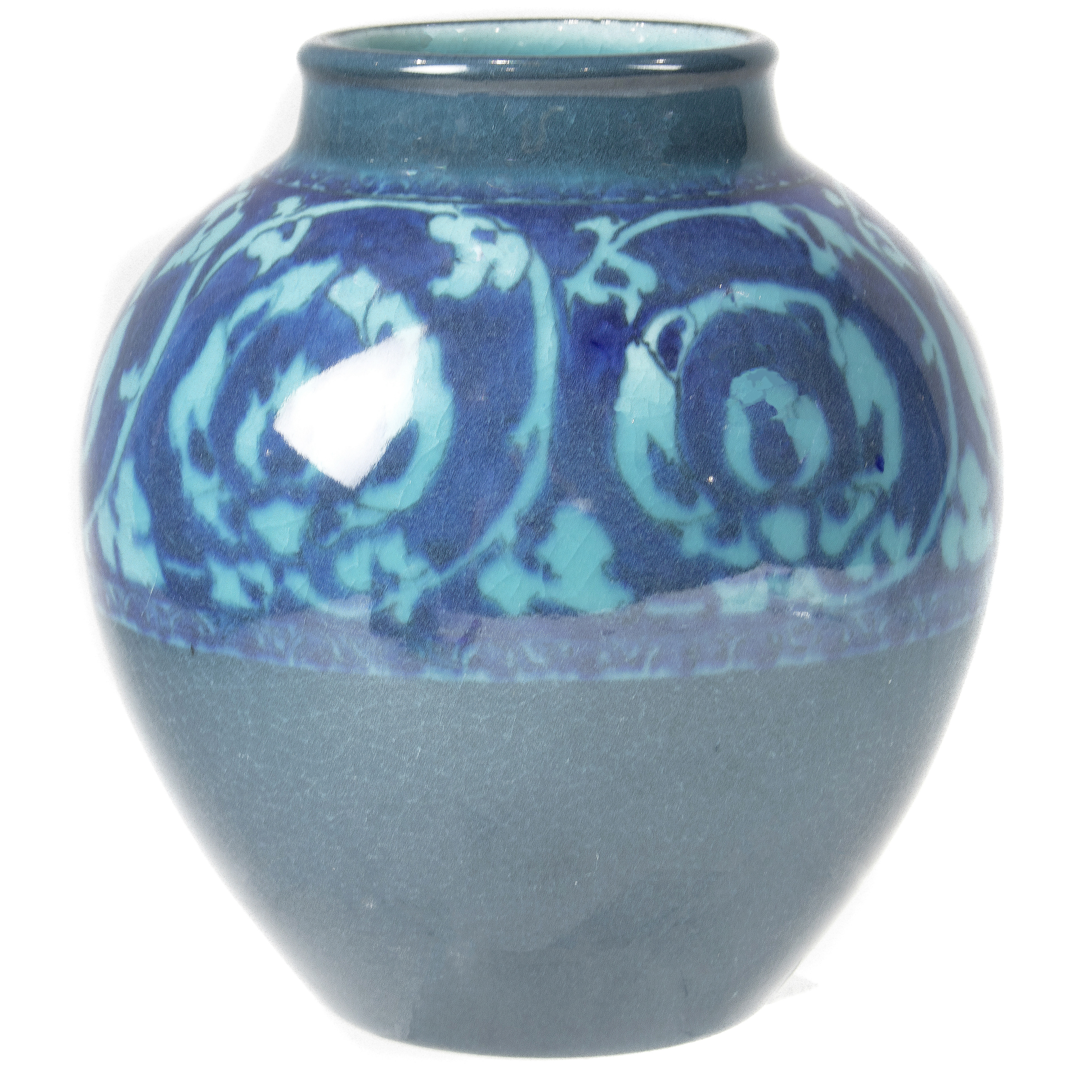 A ROOKWOOD VASE, SIGNED, 1921, #912