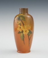 A Rookwood Vase with Flowers H