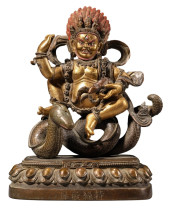 A ROPE-HOLDING YAMA MOTHER<br>
