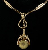 A rose gold coloured 460mm met