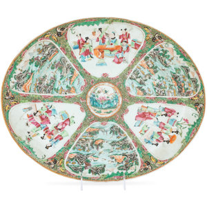 A Rose Medallion Porcelain
