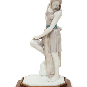 A Rosenthal Porcelain Figure of a