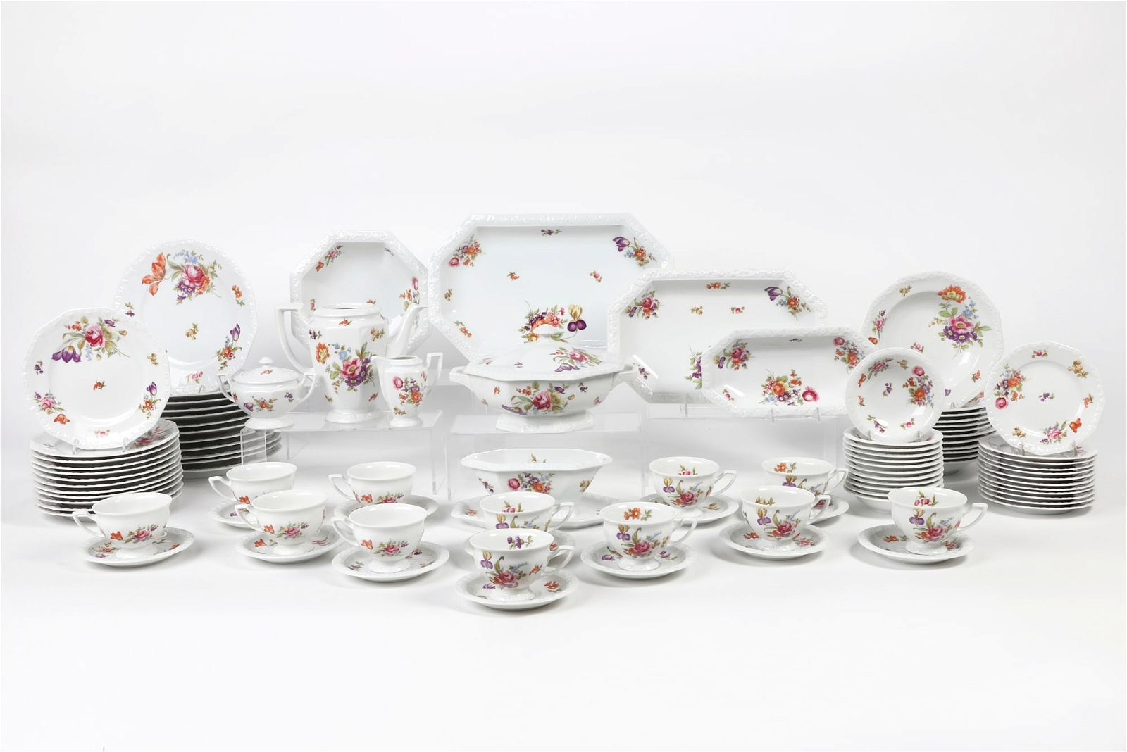 A ROSENTHAL PORCELAIN PART DINNER