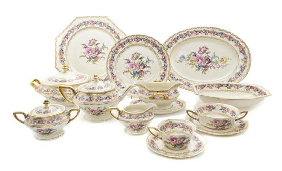 A Rosenthal Porcelain Partial