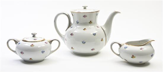 *A Rosenthal Three Piece Tea Set