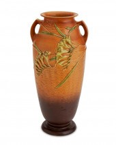 A ROSEVILLE "FREESIA" CERAMIC