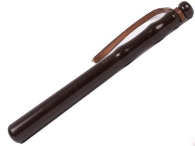 A rosewood police truncheon,