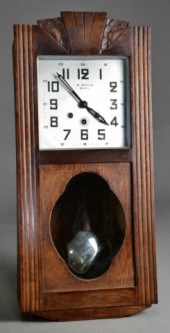A. ROUX DIJON WALL CLOCKA. Rou