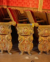 A ROW OF EIGHT VINTAGE THEATER