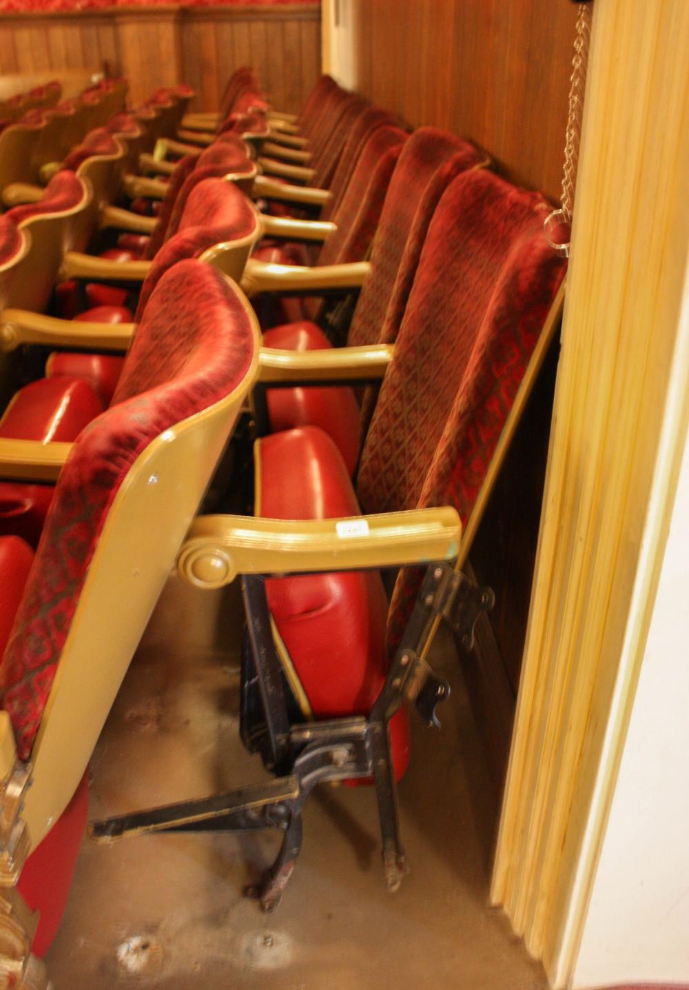 A ROW OF ELEVEN VINTAGE THEATER
