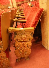 A ROW OF FOURTEEN VINTAGE THEA
