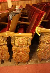 A ROW OF NINE VINTAGE THEATER
