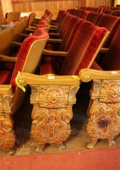 A ROW OF NINE VINTAGE THEATER