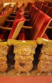 A ROW OF NINE VINTAGE THEATER