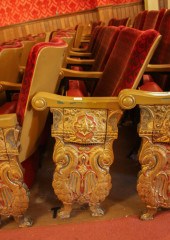 A ROW OF NINE VINTAGE THEATER