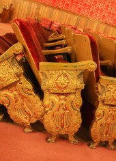 A ROW OF NINE VINTAGE THEATER
