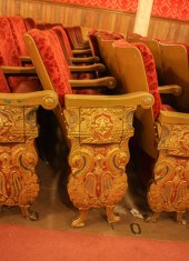 A ROW OF NINE VINTAGE THEATER