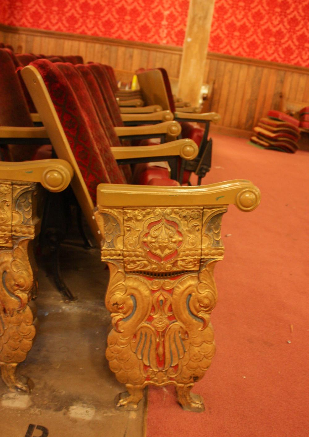 A ROW OF NINE VINTAGE THEATER