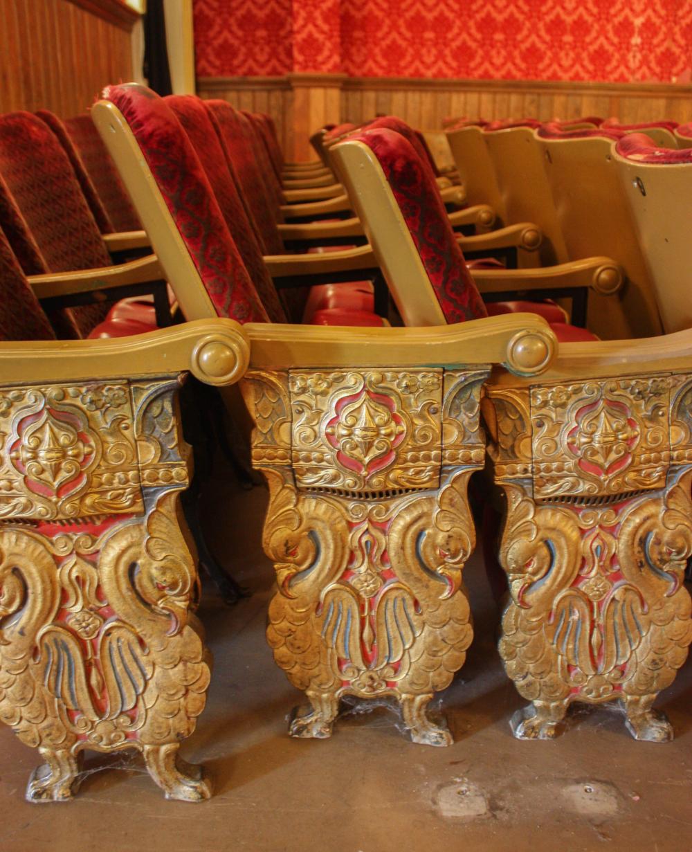 A ROW OF NINE VINTAGE THEATER