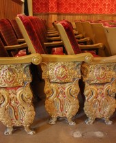 A ROW OF NINE VINTAGE THEATER