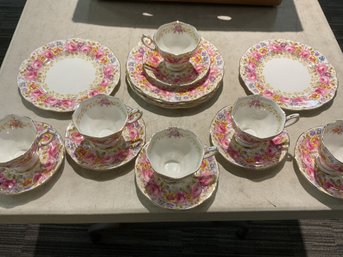 A Royal Albert dessert china