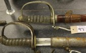 A Royal Artillery officers swo